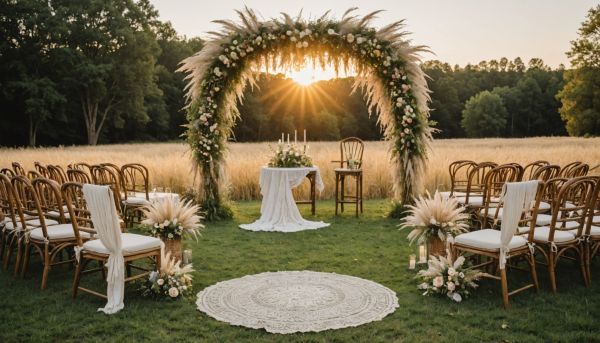 Comment créer un mariage bohème chic qui sort de l'ordinaire ?