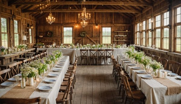 Déco salle de mariage champêtre : 8 idées à faire soi-même