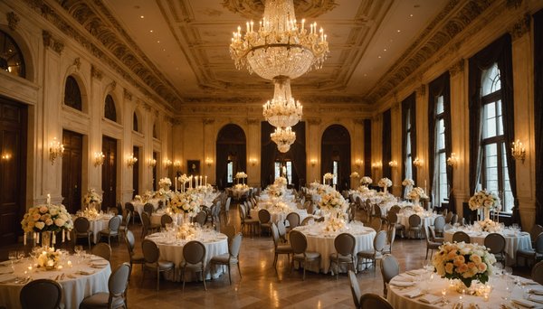 Comment reconnaître une salle de mariage haut de gamme ?